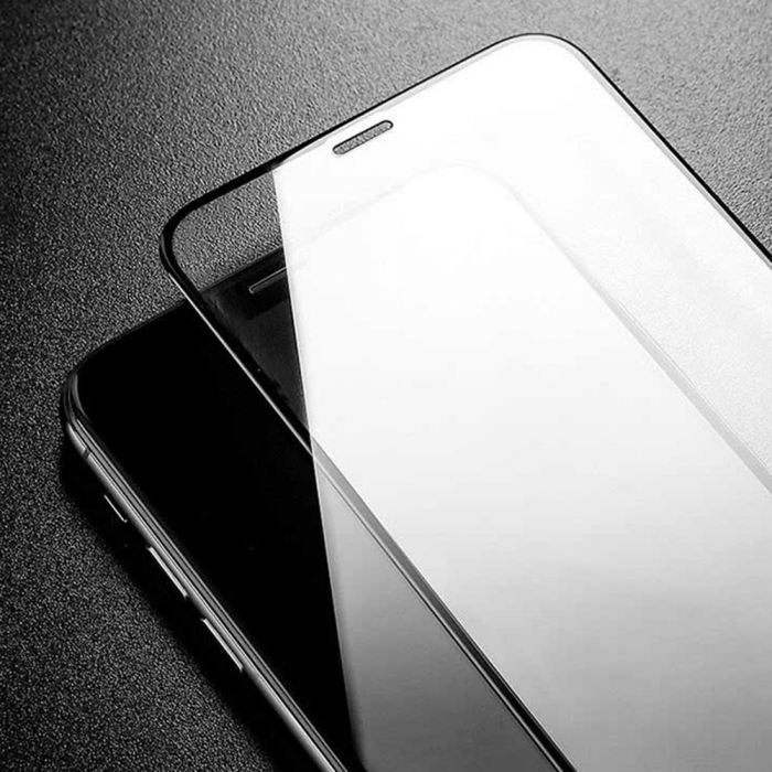 Folie Sticla securizata electrostatica Flippy pentru Samsung A70, Sticla ESD, Top Glass, Anti-static, Negru [3]