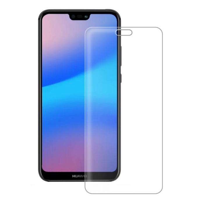 Folie Sticla Securizata Flippy, 9H, Transparenta HD, pentru Huawei P20 Lite 2019,Transparent [1]