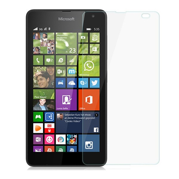 Folie Sticla Securizata Flippy, 9H, Transparenta HD, pentru Microsoft 535 Transparent [3]