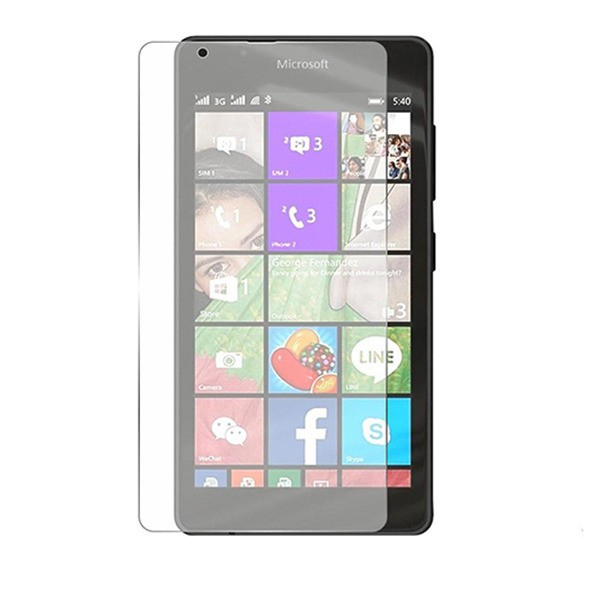 Folie Sticla Securizata Flippy, 9H, Transparenta HD, pentru Microsoft Lumia 540 Transparent [2]