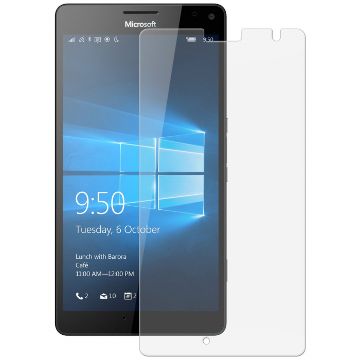 Folie Sticla Securizata Flippy, 9H, Transparenta HD, pentru Nokia XL Transparent [3]