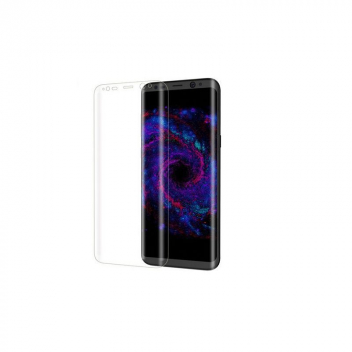 Folie Sticla Securizata Flippy, 9H, Transparenta HD, pentru Samsung Galaxy S9 Plus Transparent [5]