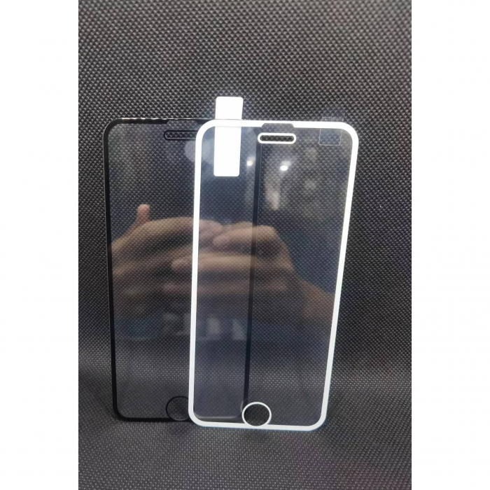 Folie Sticla Securizata, Flippy, compatibila cu Apple iPhone 16 Plus, Full Glue, Margini Negre, Transparent [1]