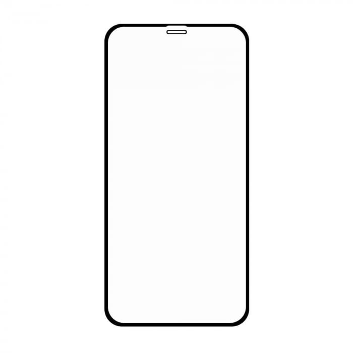 Folie Sticla securizata Flippy® compatibila cu Apple iPhone 7/8G/SE 2020 Full Glue Negru [4]