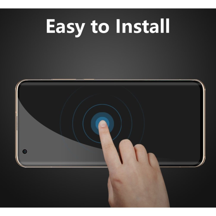 Folie Sticla securizata Flippy® compatibila cu Hawei Nova 9 Full Glue Privacy Negru [8]