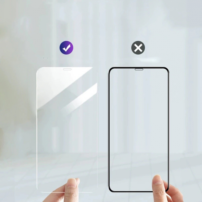 Folie Sticla Securizata Flippy compatibila cu Huawei Nova 10, 3D, Full Glue, Armor Panda, Transparenta [2]