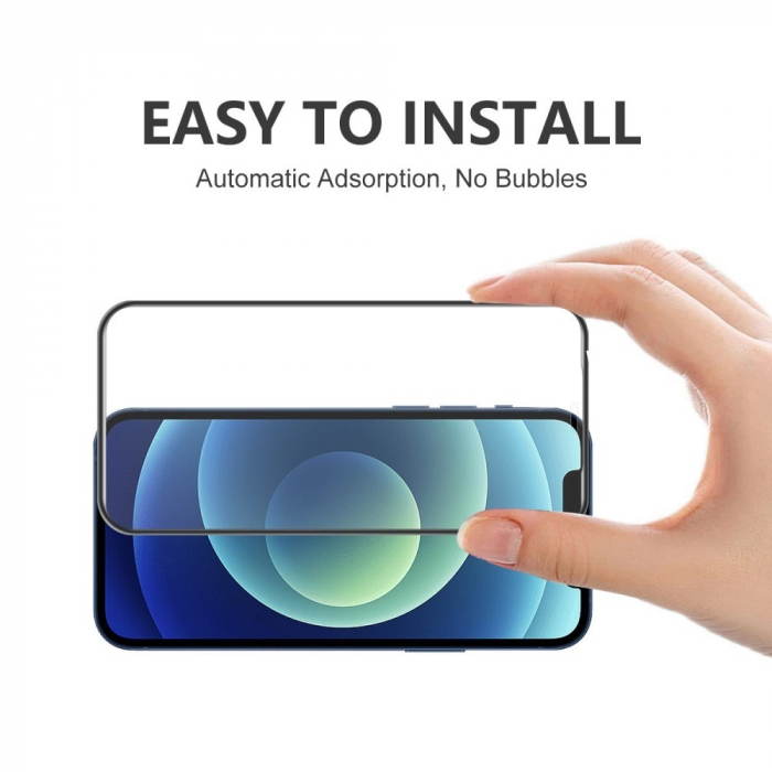 Folie Sticla securizata Flippy compatibila cu Samsung A11 Full Glue Negru [6]