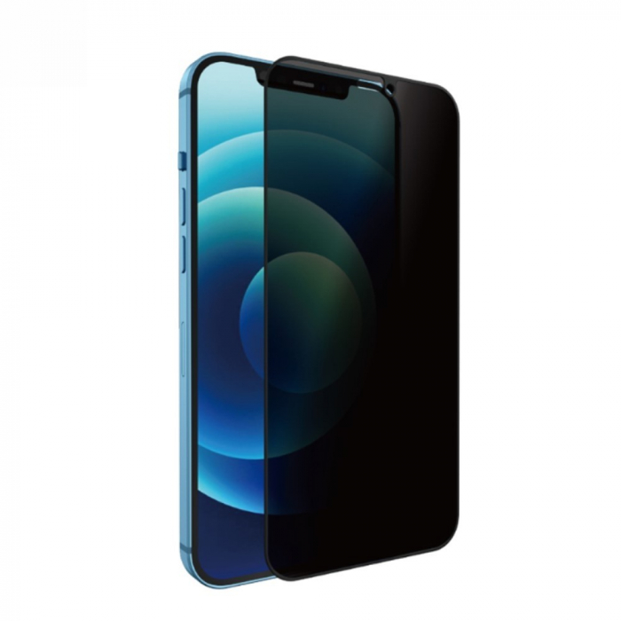 Folie Sticla securizata Flippy compatibila cu Samsung A32 5G Full Glue Privacy Negru [1]