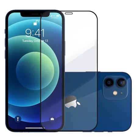 Folie Sticla securizata, Flippy, compatibila cu Xiaomi Redmi 10 2022, Full Glue, cu margini negre [6]