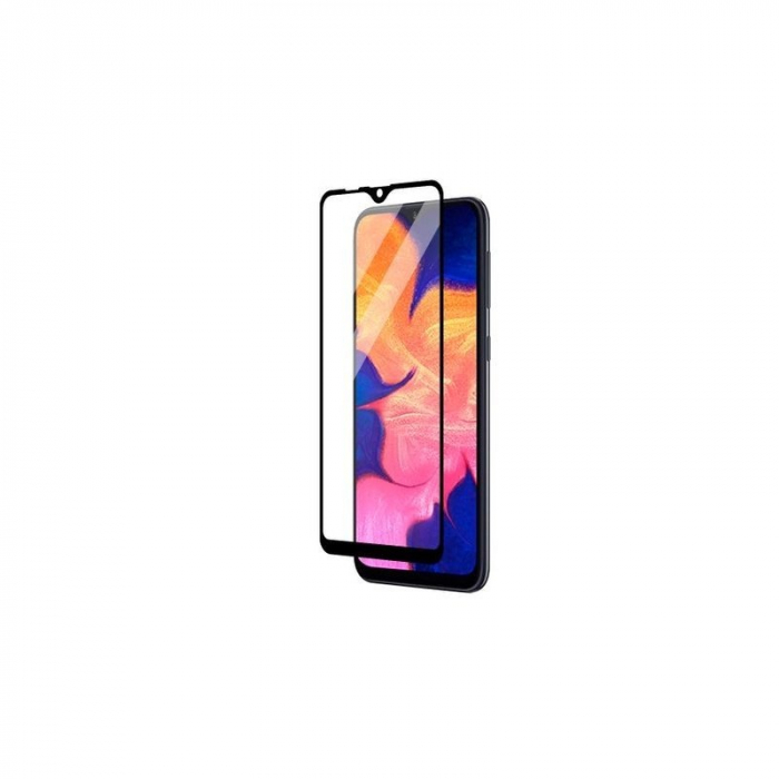 Folie Sticla Securizata Flippy pentru Samsung Galaxy A10, 9H, Full Face, Negru [3]