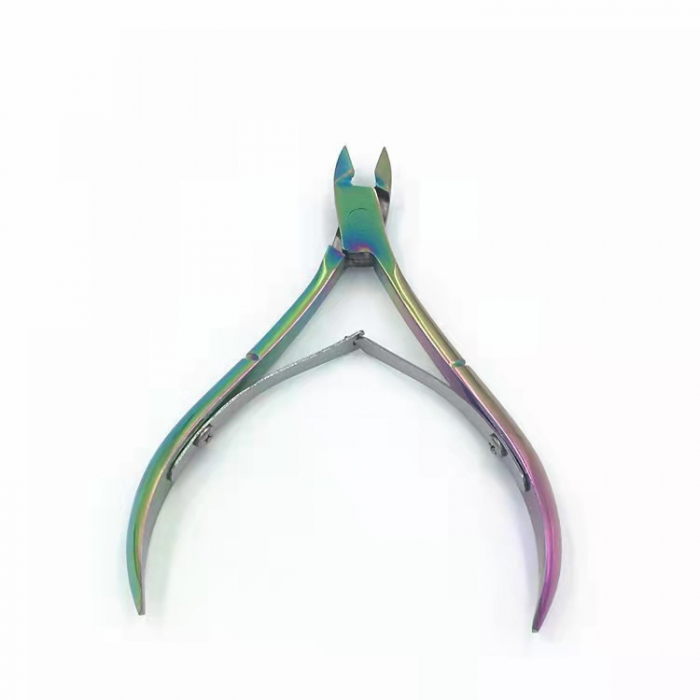 Forfecuta de unghii si cuticule, Flippy, din otel inoxidabil, Multicolor [1]