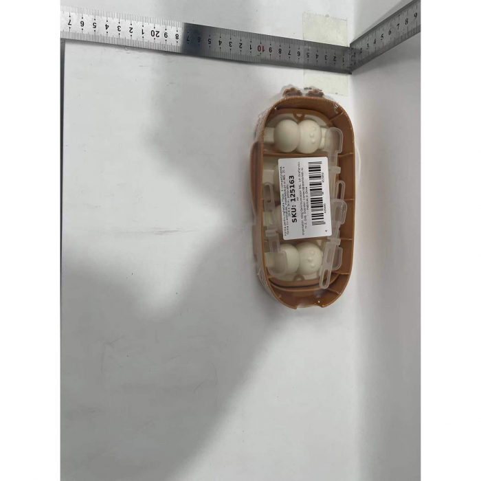 Forma pentru inghetata Flippy, 4 compartimente, forme cu animalute, materialsilicon si ABS, 21 x 12.8 x 3cm, portocaliu [12]