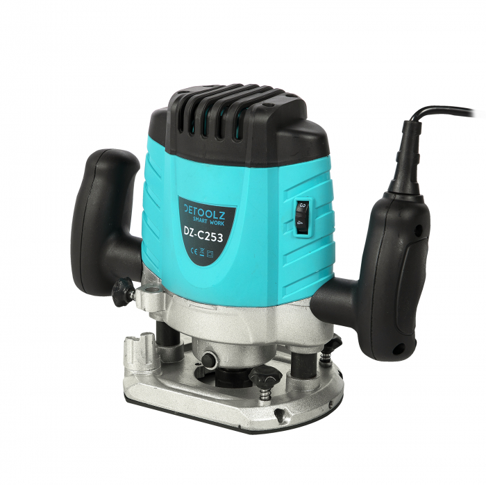 Freza prelucrare lemn Router 26000rpm 1500W Detoolz [2]