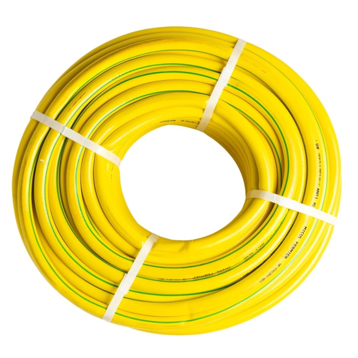 Furtun apa Micul Fermier, diametru 3/4" , lungime 20m, cu insertie, galben [3]