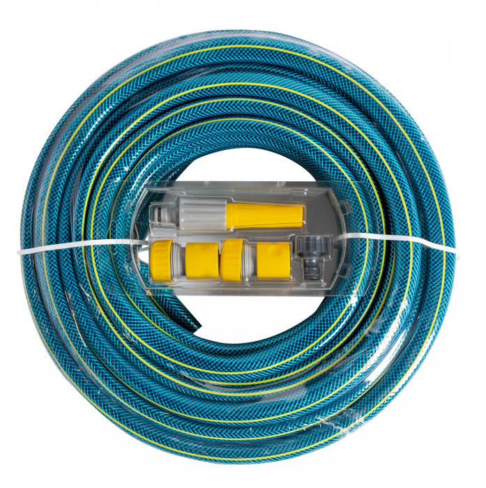 Furtun BLUEBOS PLUS 3/4" 20m cu set duze [2]
