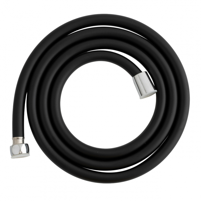 Furtun de dus din silicon negru 175 cm, FLEKO [1]