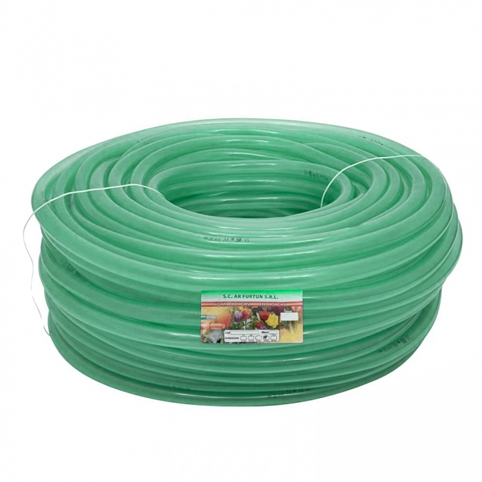 Furtun RID PORTOCALIU / VERDE PVC , 1", 50 M [1]