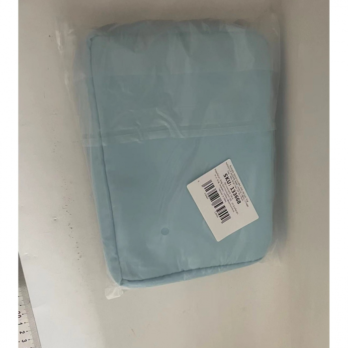 Geanta de Calatorie, Flippy, pentru Cosmetice si Articole de Toaleta, Material Impermeabil, 2 in 1, Portfard Interior Detasabil, 23 x 16 x 8 cm, Albastru [4]