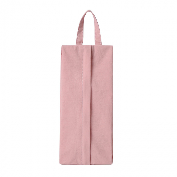 Geanta de Depozitare, Flippy, Pentru Haine Mici, Lenjerie, Sosete, Cosmetice, Impermeabila, cu Maner, 10x20x3 cm, Roz [1]