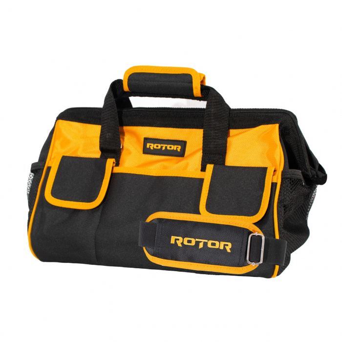 Geanta textila pentru scule 16&quot; ROTOR R-TB0216 , 21 buzunare [1]