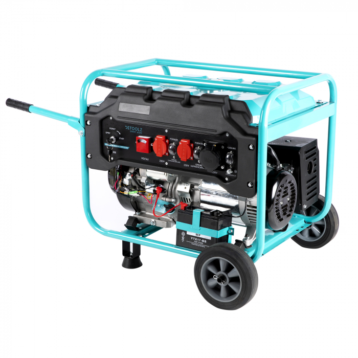 Generator pe benzina Detoolz, 13 Cp, 5.5 kW, 13 h, 4 timpi [5]