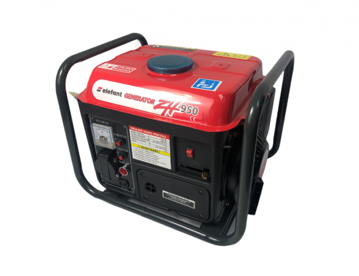 Generator pe benzina Elefant ZH950, 1 Cp, 0.7 kW, 4 h, 2 timpi [2]
