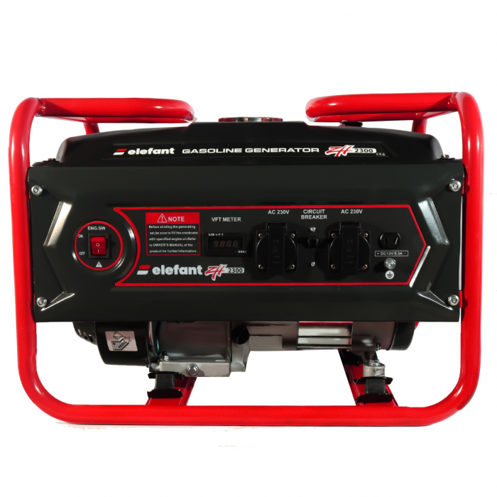 Generator pe benzina ZH2300 Elefant, iesire curent 2,3 kW , 6,5 CP, Siguranta de pornire, indicator de benzina [2]