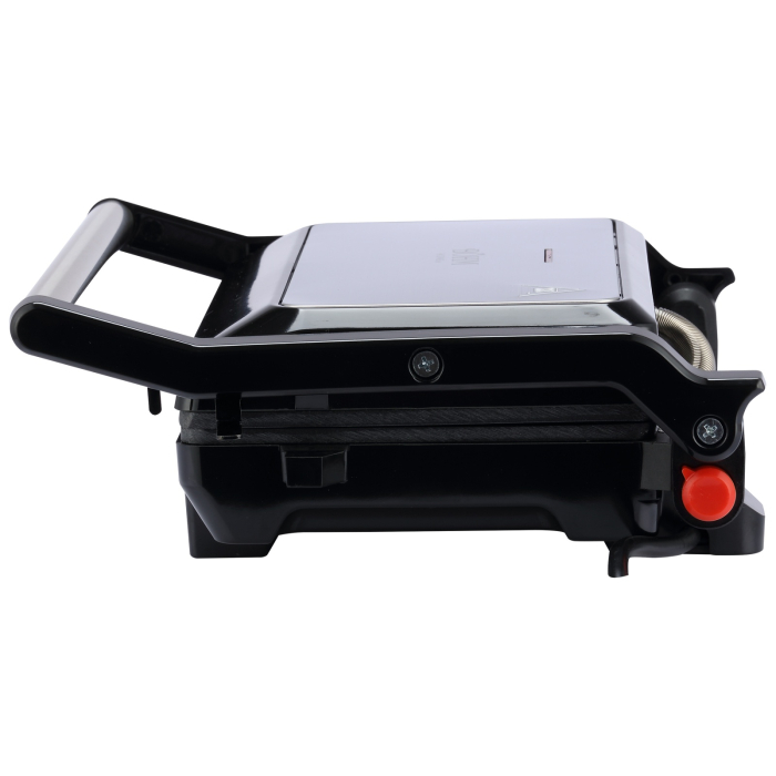 Gratar electric BoHM HOME BEGM100S, 1000 W, placi reversibile grill / plane, deschidere 180° [7]