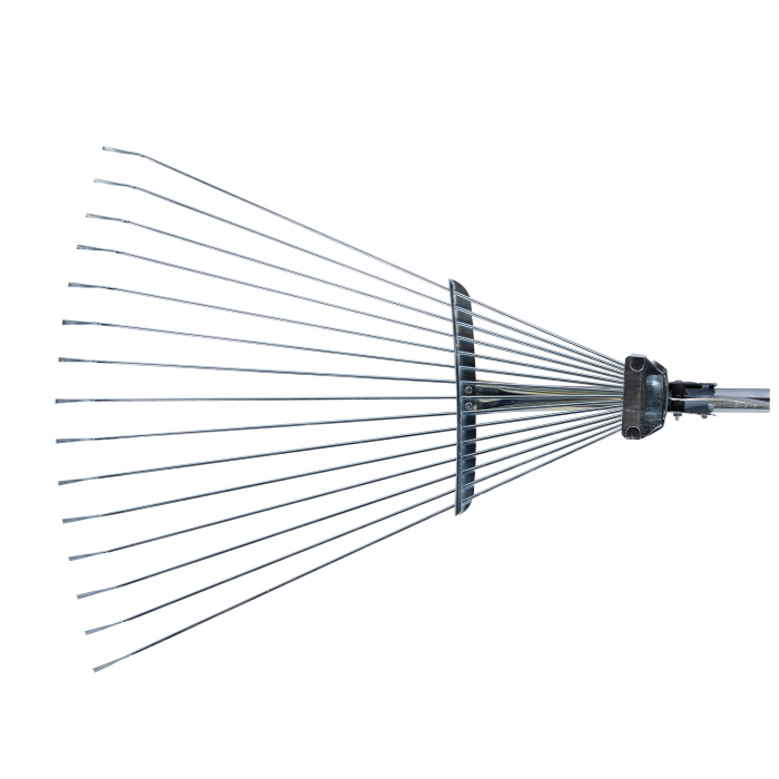 Grebla metalica pentru FRUNZE care se strange cu coada [4]