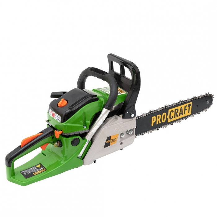 Drujba pe benzina Procraft GS-52T, 52 CC, 3.8 Cp, lama 40 cm [2]