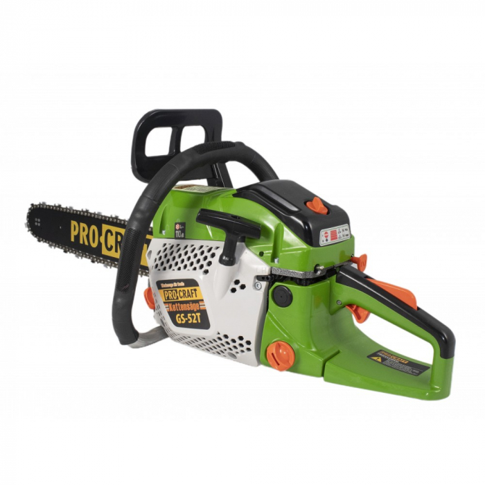 Drujba pe benzina Procraft GS-52T, 52 CC, 3.8 Cp, lama 40 cm [3]