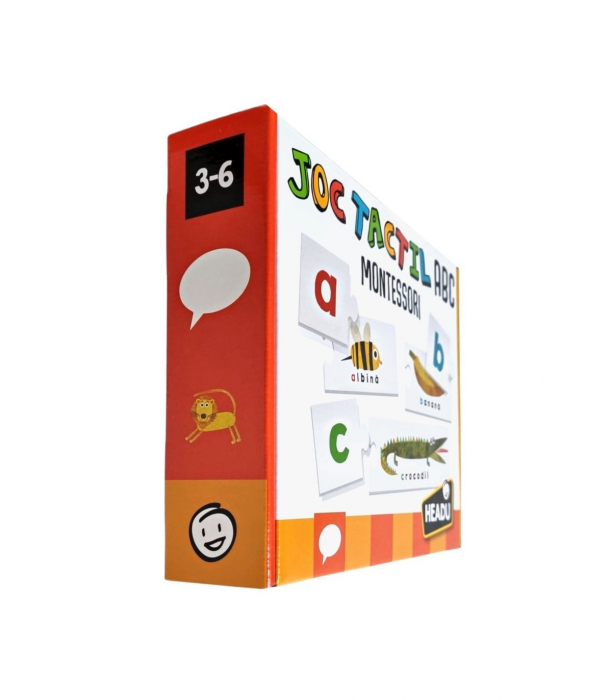Headu Montessori - Joc Tactil Abc Romana [3]