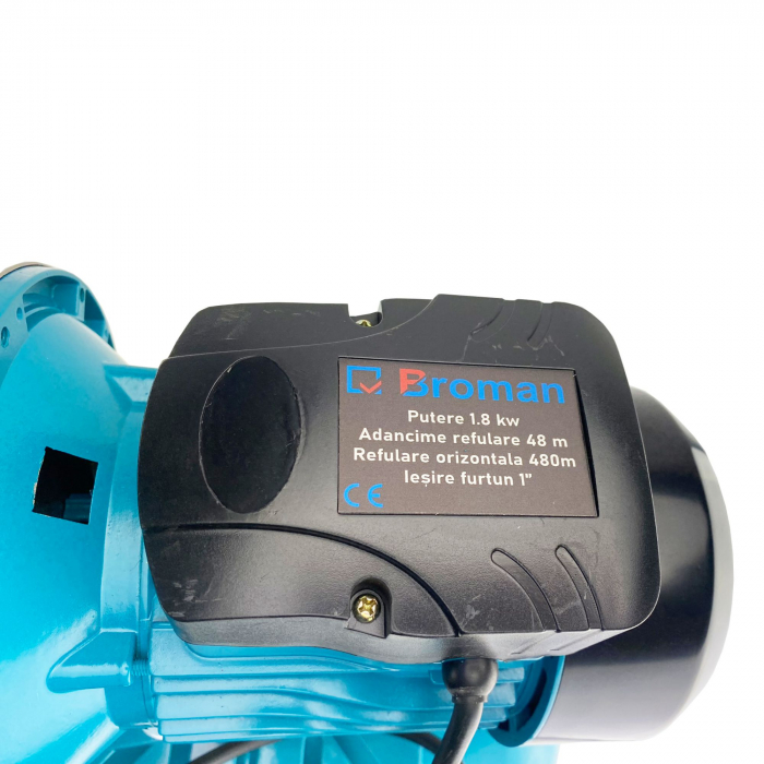Hidrofor complet Broman AutoJet 100S, 1800W, rezervor 24L, 3600 L/h [2]