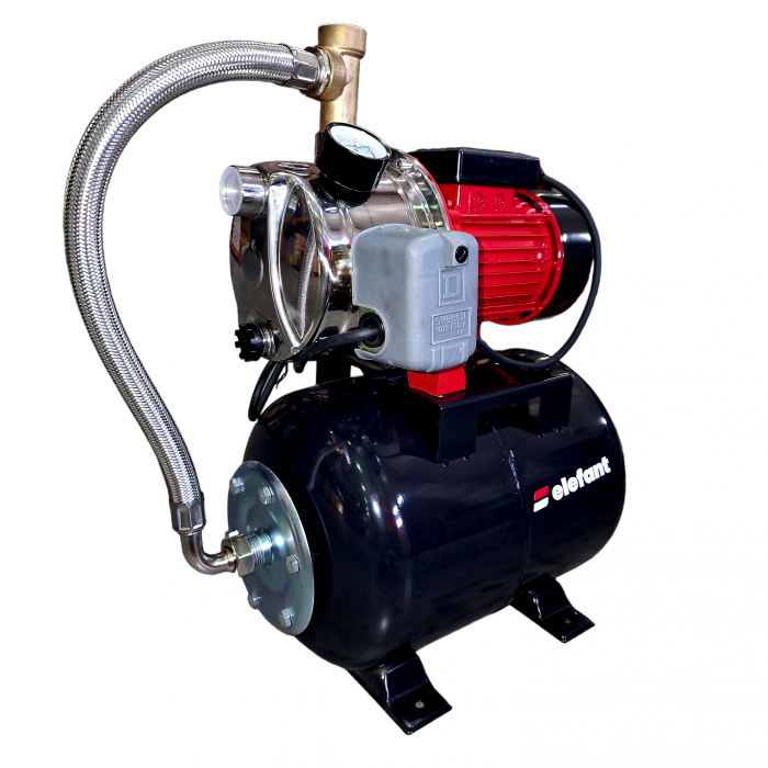 Hidrofor 24 litri, 550 W, Elefant Aquatic profesional AUTOJS80, absorbtie 9 m, inaltime 40 m, 3 mc/h [1]