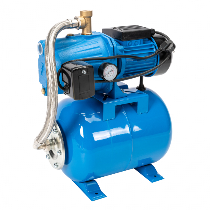 Hidrofor 24 litri, Micul Fermier 0,75KW 24L AUTOJET-750L, absorbtie 9 m, inaltime 46 m, 2.2 mc/h [3]