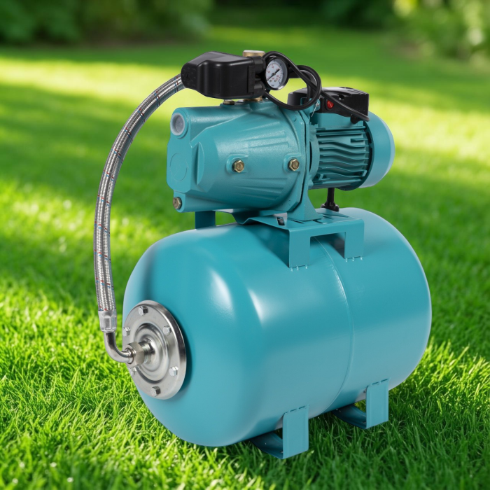 Hidrofor Wertcraft AGR JET1100+24L, 750 W, Refulare 50m, Aspirare 9m, 3300 L/h, Racorduri 1" [3]