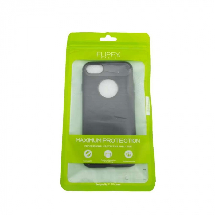 Husa Apple iPhone 6/6S Tpu, carbon, Negru [2]