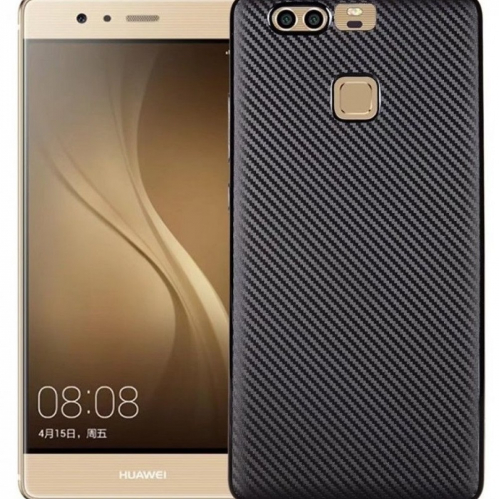Husa Apple iPhone 6/6S Tpu, carbon, Negru [5]