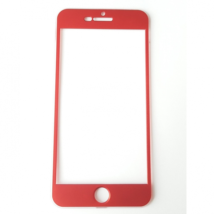 Husa Apple iPhone 7 Plus Full Silicone 360 Rosu [8]