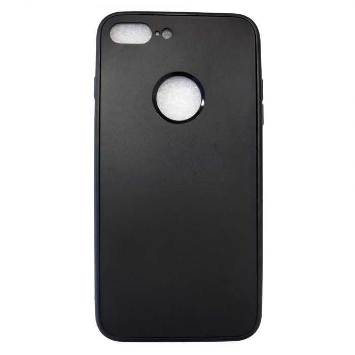 Husa Apple iPhone 7 Plus Full Silicone Negru [5]