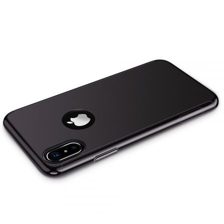 Husa Apple iPhone X Joyroom fata + spate Negru [12]
