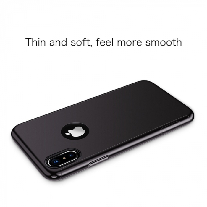 Husa Apple iPhone X Joyroom fata + spate Negru [5]