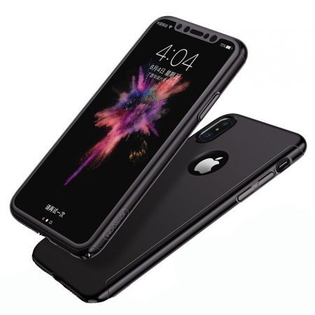 Husa Apple iPhone X Joyroom fata + spate Negru [13]