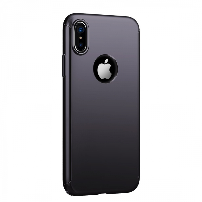 Husa Apple iPhone X Joyroom fata + spate Negru [10]