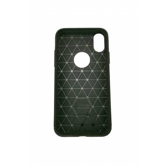 Husa Apple iPhone X Tpu, carbon, Negru [8]