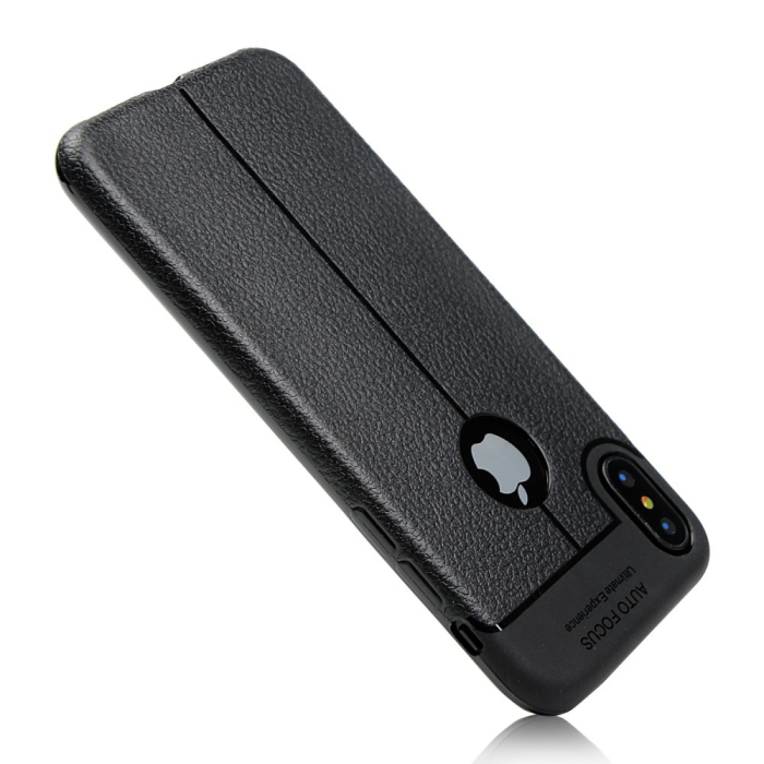 Husa Apple iPhone X Zore TPU moale Negru [12]