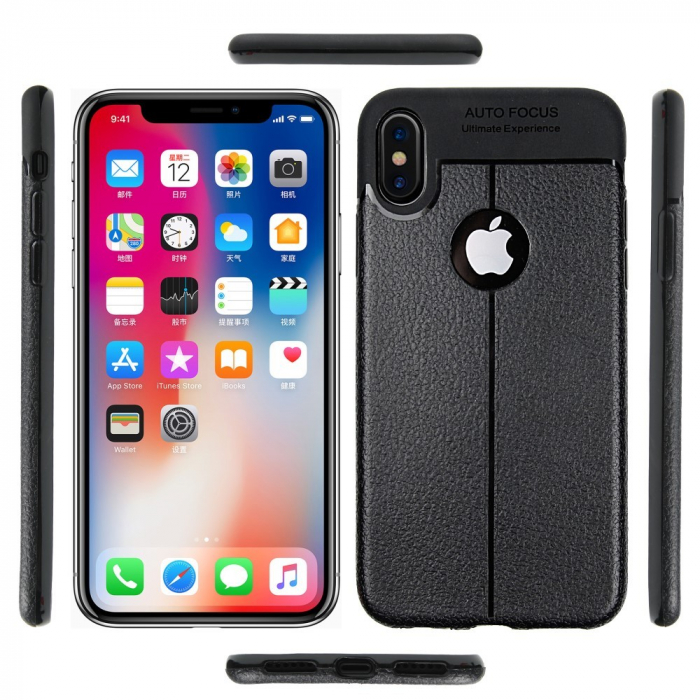Husa Apple iPhone X Zore TPU moale Rosu [5]