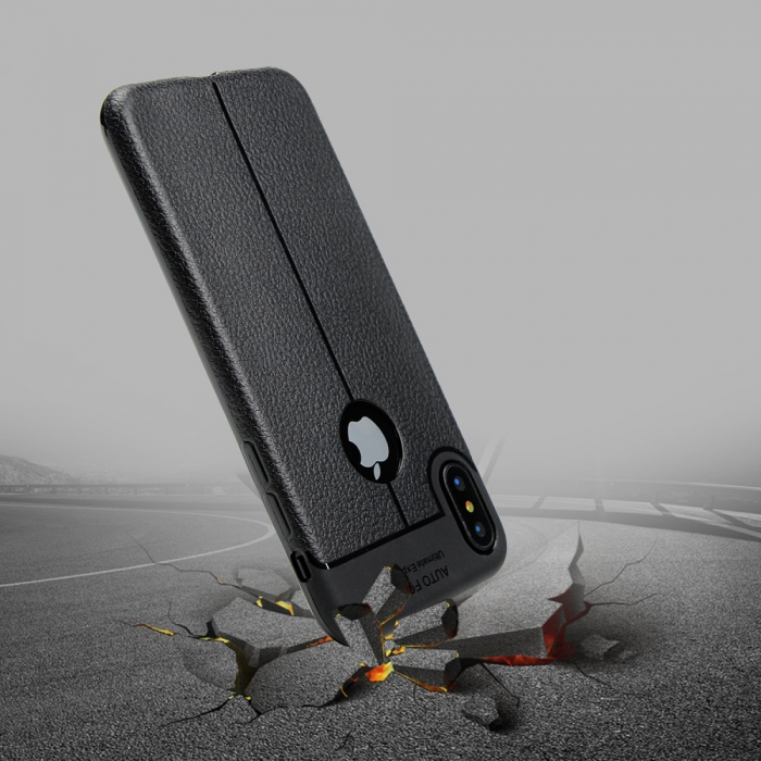 Husa Apple iPhone X Zore TPU moale Rosu [3]
