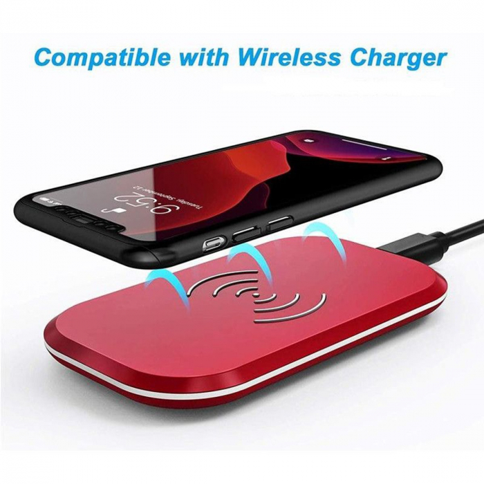 Husa Apple iPhone XR Full Cover 360 Negru + Folie de protectie [8]