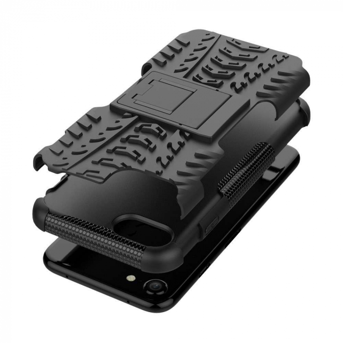 Husa compatibila cu Huawei P Smart 2020 Defender Model 3 cu Suport, Negru [8]